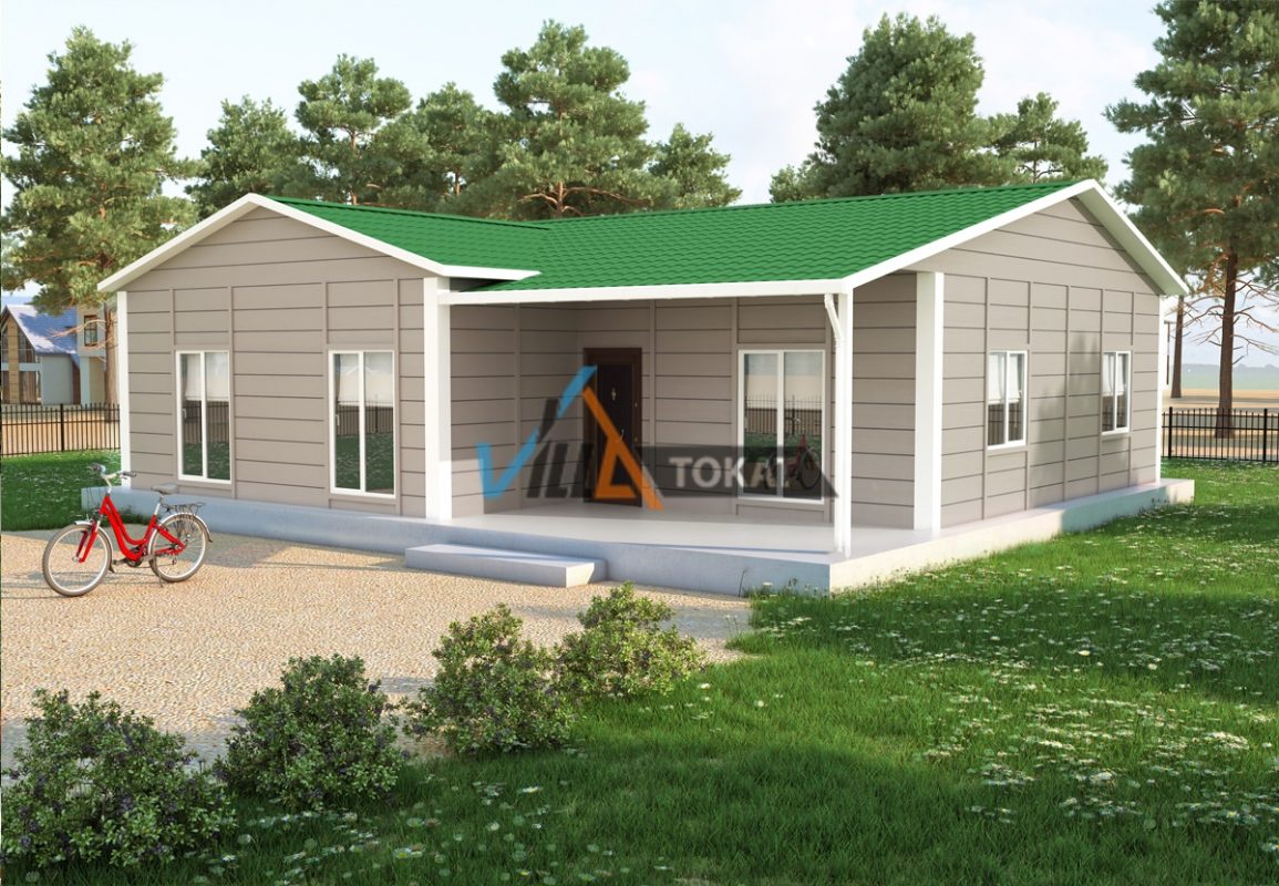 3 katlı prefabrik ev