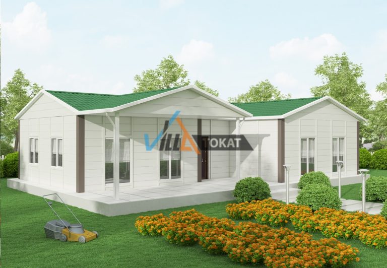 123 m2 Tek Katlı Prefabrik Ev 3+1 Villa Tokat